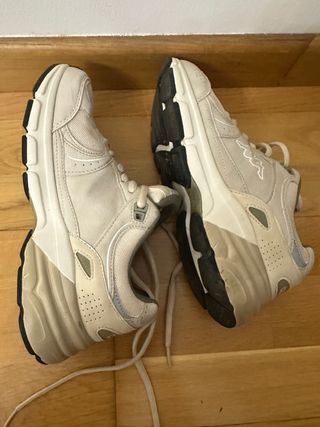 Zapatillas Kappa Beige/Verde Oliva