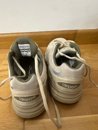 Zapatillas Kappa Beige/Verde Oliva