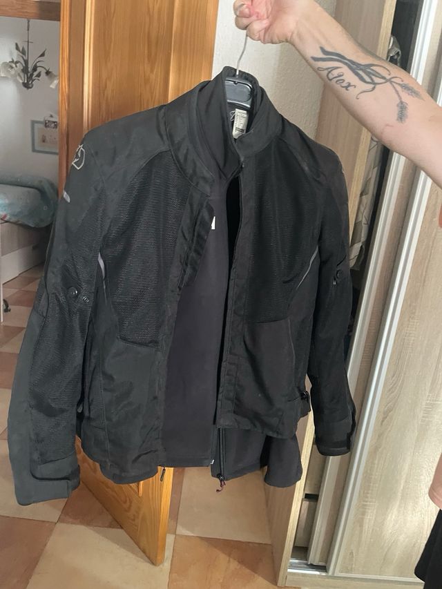 Chaqueta Oxford Negra Mujer