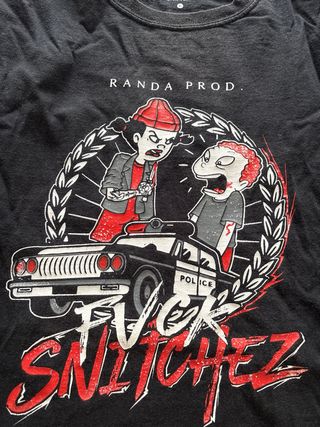 Camiseta Randa Negra