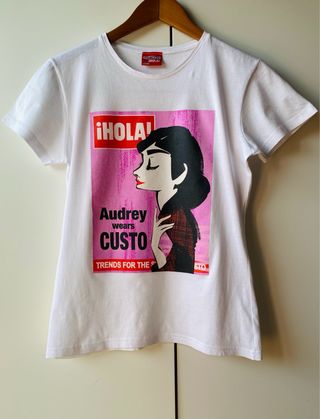 Camiseta Custo Audrey Hola Talla M/L