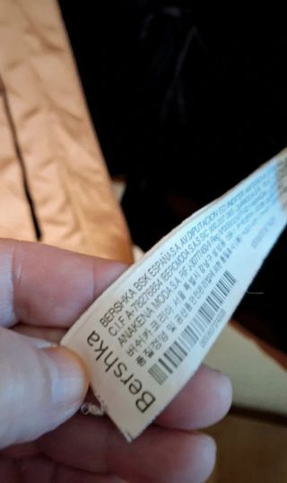 Chaqueta acolchada de snow de Bershka