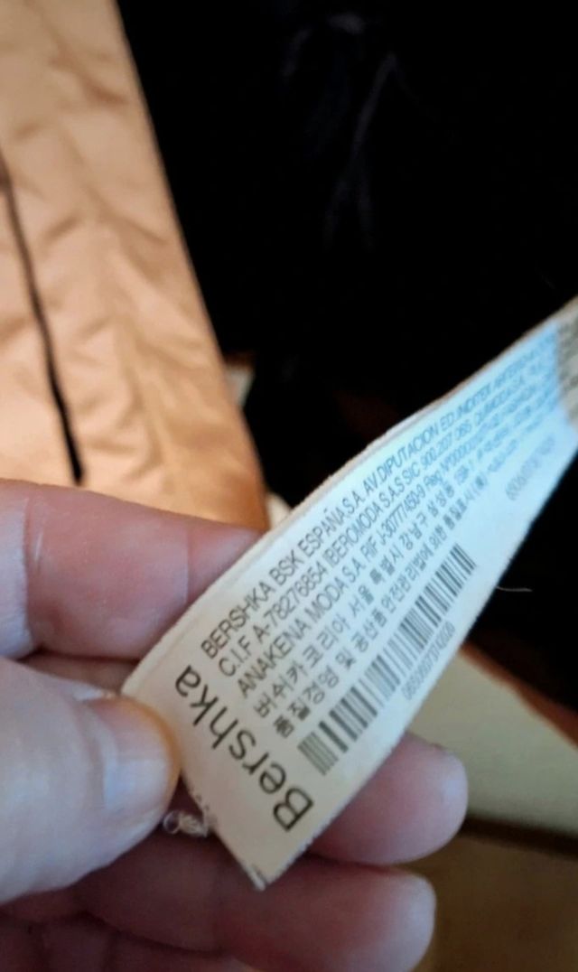 Chaqueta acolchada de snow de Bershka