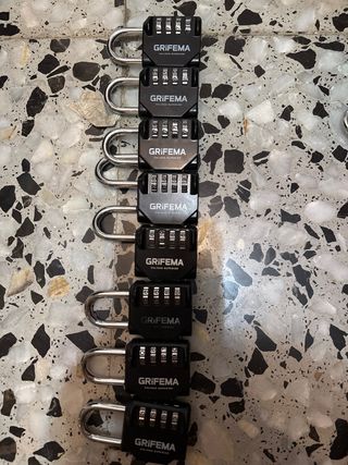 Candado GRIFEMA 4 dígitos combinación