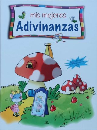 LOTE 5 LIBROS  Rey León+Adivinanzas +Mi primer..