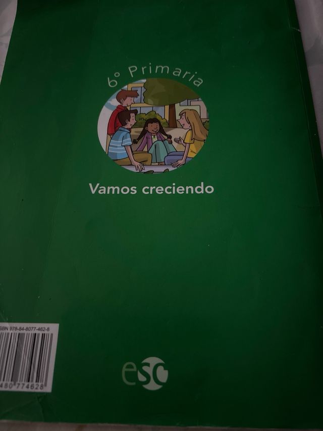 Vamos Creciendo, 6 Educación Primaria