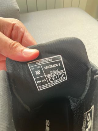 Botas Moto Alpinestars Fastback-2 Negras