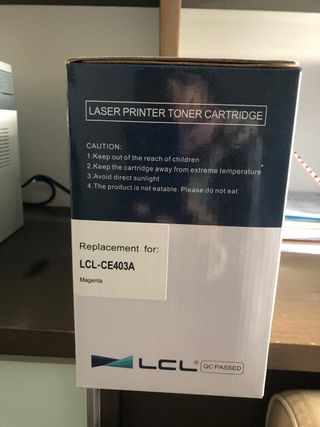 Cartuchos Tinta LCL HP Laserjet 500