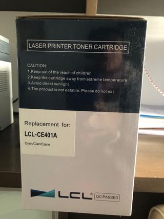 Cartuchos Tinta LCL HP Laserjet 500