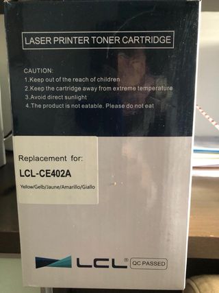 Cartuchos Tinta LCL HP Laserjet 500