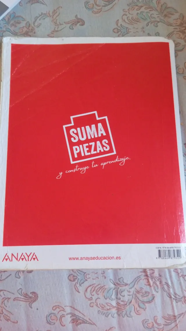 Libro Mates 4 eso editorial Anaya