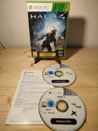 Console Xbox 360: Halo 3, ODST, Halo Reach, Halo 4