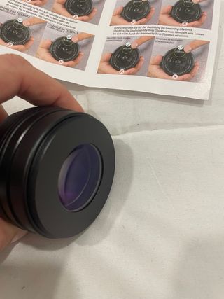 Lente de cámara auxiliar universal.