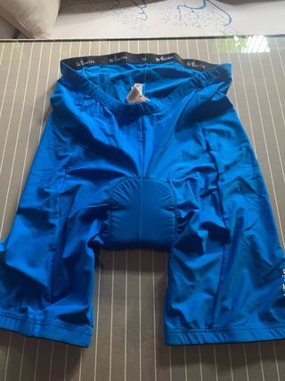 Maillot y culotte ciclismo azul Btwin