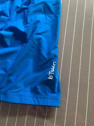 Maillot y culotte ciclismo azul Btwin