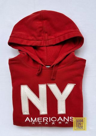 Sudadera Nike NY Americans Roja Talla M