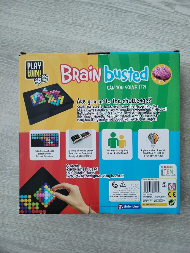 Juego Brain Busted STEM
