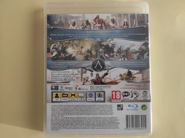 Assassin's Creed La Hermandad PS3