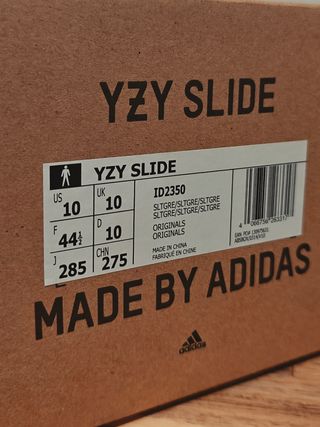 Adidas Yeezy YZY SLIDE Talla 44 slate grey