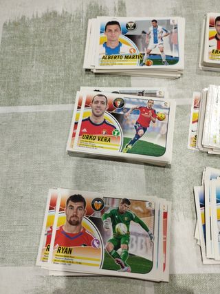 Colección cromos LaLiga 16-17 + Álbum plancha