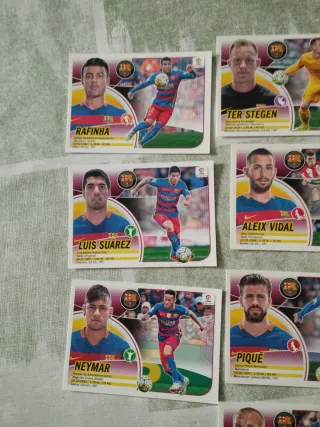 Colección cromos LaLiga 16-17 + Álbum plancha