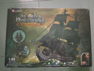 Puzzle 3D Barco Pirata Queen Anne's Revenge