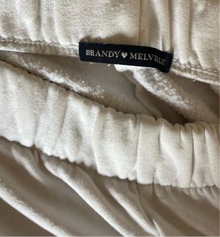 Pantalón de chándal blanco