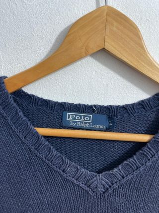 ¡¡OFERTA!! Talla L Chaleco Polo Ralph Lauren Azul 