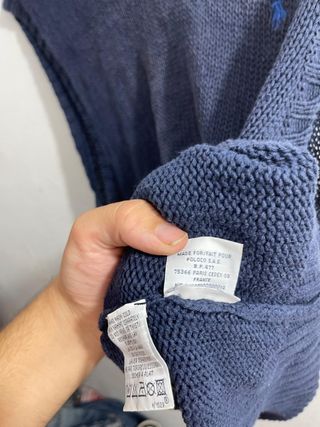 ¡¡OFERTA!! Talla L Chaleco Polo Ralph Lauren Azul 
