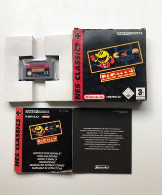 Pac-Man NES Classics Game Boy Advance