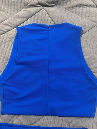 Conjunto Zara Mujer Azul Nuevo