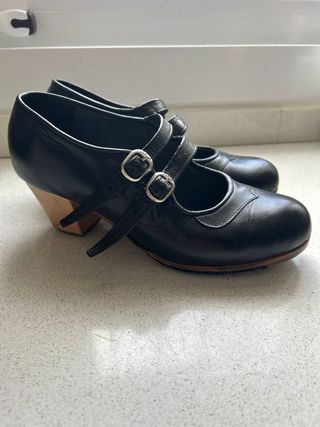 Zapatos Flamenco Hechos a Medida Talla 36