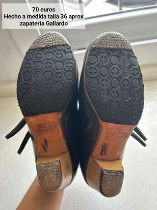 Zapatos Flamenco Hechos a Medida Talla 36