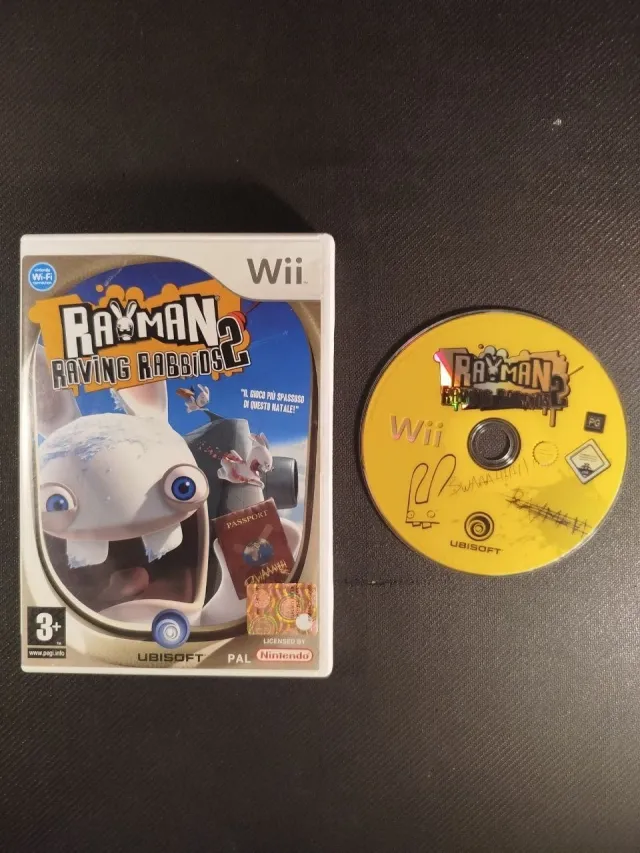 Rayman Raving Rabbids 2 Wii PAL ITA