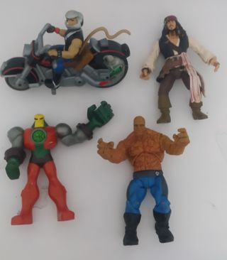Lote Juguetes Vintage Figuras Acción