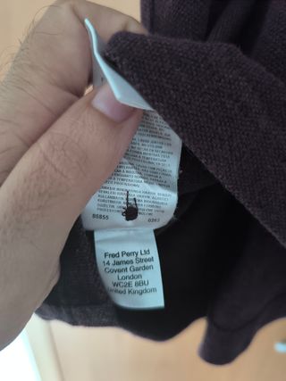 Polo Fred Perry Talla M