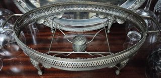 Bandeja calienta-comida ovalada Regent Victoria