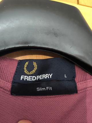 Polo Fred Perry ocre Talla L