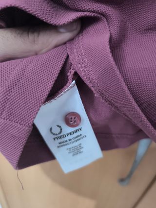 Polo Fred Perry ocre Talla L