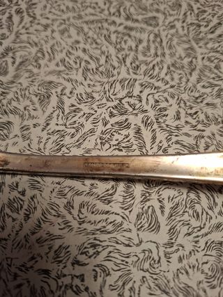 Cubiertos meneses plata