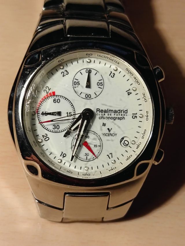 Reloj Oficial Real Madrid Cronógrafo Viceroy