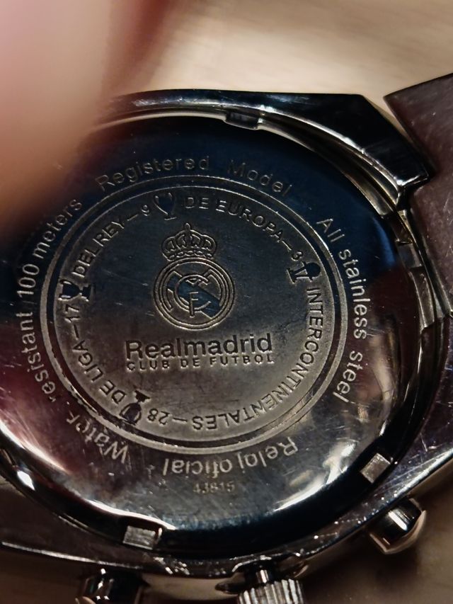 Reloj Oficial Real Madrid Cronógrafo Viceroy