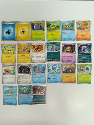 Lote 21 Cartas Pokémon Rivales Predestinados
