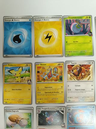 Lote 21 Cartas Pokémon Rivales Predestinados