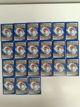 Lote 21 Cartas Pokémon Rivales Predestinados