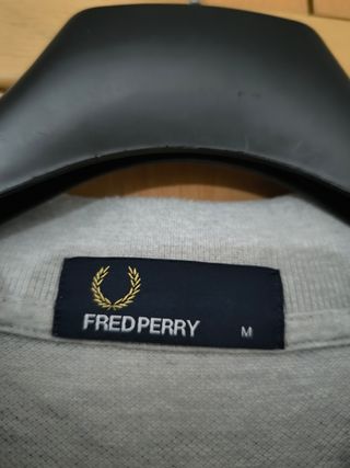 Polo Fred Perry Gris Talla M