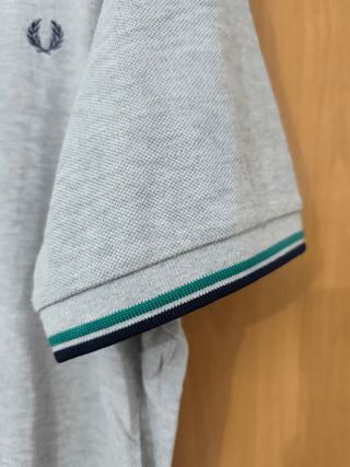 Polo Fred Perry Gris Talla M