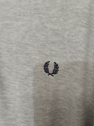 Polo Fred Perry Gris Talla M