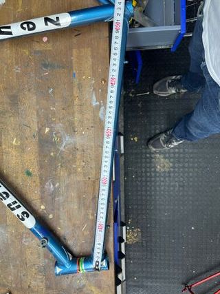 Cuadro y horquilla Zeus 2000 Talla 54