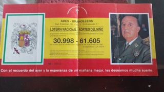 Lotería Nacional El Niño 1987